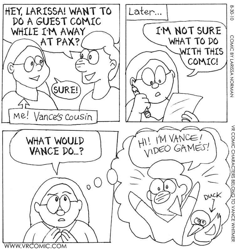 Guest Comic by Larissa Norman